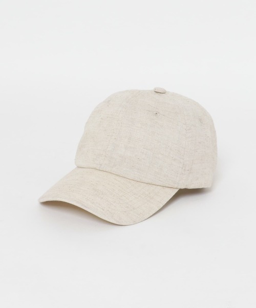 URBAN RESEARCH DOORS（アーバンリサーチドアーズ）の「コットンリネンキャップ（キャップ・レディース・ナチュラル/ブラウン/ブラック・ONE）」の7枚目の写真