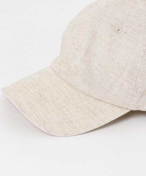 URBAN RESEARCH DOORS（アーバンリサーチドアーズ）の「コットンリネンキャップ（キャップ・レディース・ナチュラル/ブラウン/ブラック・ONE）」の12枚目の写真