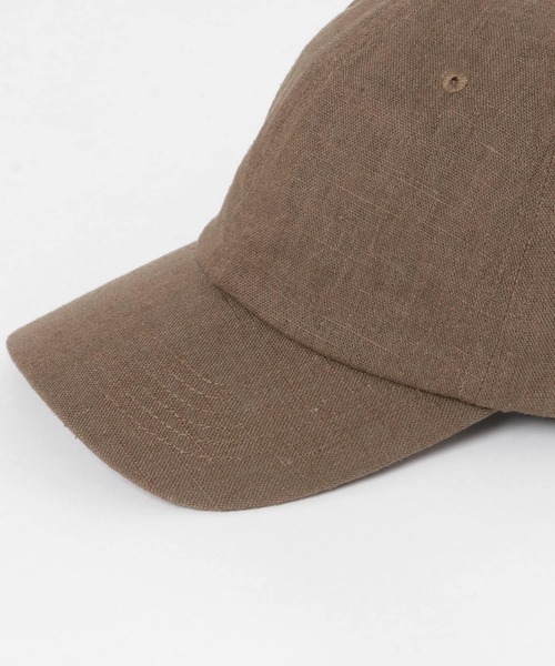 URBAN RESEARCH DOORS（アーバンリサーチドアーズ）の「コットンリネンキャップ（キャップ・レディース・ナチュラル/ブラウン/ブラック・ONE）」の13枚目の写真