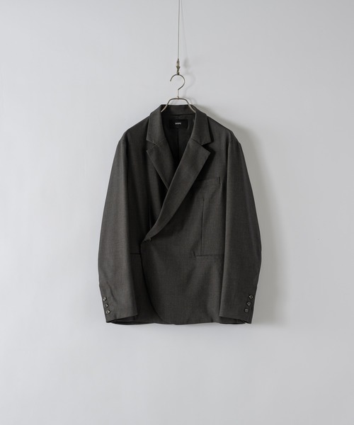 DOOPZ（ドープス）の「セミダブルジャケット（テーラードジャケット・メンズ・チャコールグレー/ブラウン・SMALL/MEDIUM/LARGE）」の22枚目の写真