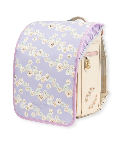 PAUL&JOE（ポールアンドジョー）の「PAUL & JOE(ポール & ジョー)クリザンテームランドセルカバー（ランドセル・キッズ・ミント/ライトパープル/ホワイト/ライトブルー/ライトピンク・ONE SIZE）」の4枚目の写真