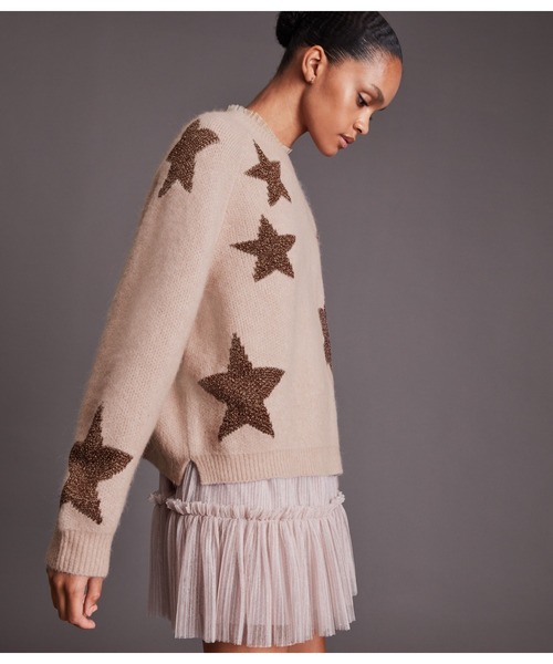 ALLSAINTS(オールセインツ)の「STAR JUMPER | STAR ニット・セーター(ニット/セーター・レディース・ピンク系・M/L/S/XS)」の6枚目の写真