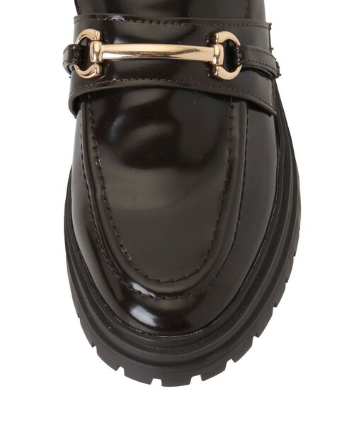 MERCURYDUO(マーキュリーデュオ)の「プラットフォームローファー(ローファー・レディース・ブラウン・38/36)」の6枚目の写真