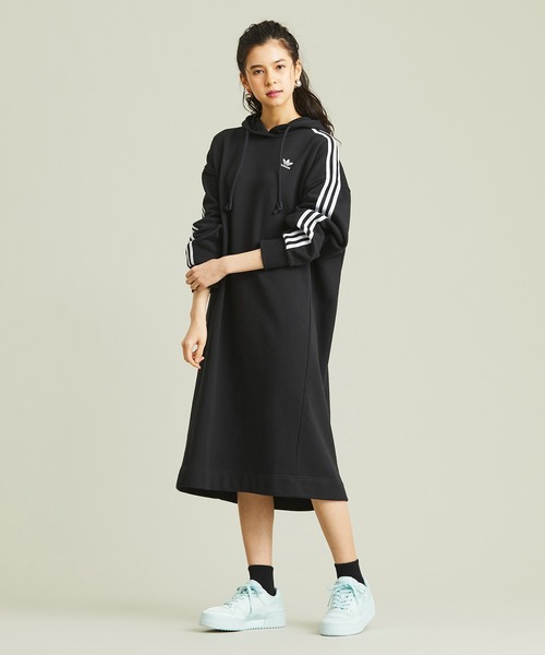 セール ブランド古着 長袖ワンピース ワンピース Adidas アディダス のファッション通販 Zozoused