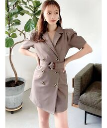 RESEXXY | テーラードジャケットワンピース(ワンピース)