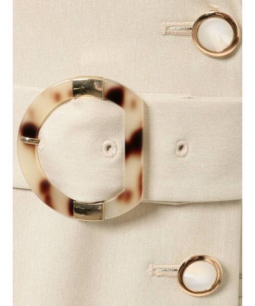 RESEXXY（リゼクシー）の「テーラードジャケットワンピース（ワンピース・レディース・ブラック/ブルー/アイボリー/モカ・FREE）」の7枚目の写真