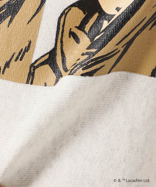 Champion（チャンピオン）の「【STARWARS】CHAMPION 別注リバースウィーブ クルーネックスウェット（スウェット・メンズ・チャコールグレー/ブラック/アイボリー/オートミール・MEDIUM/LARGE/X-LARGE/XX-LARGE）」の13枚目の写真