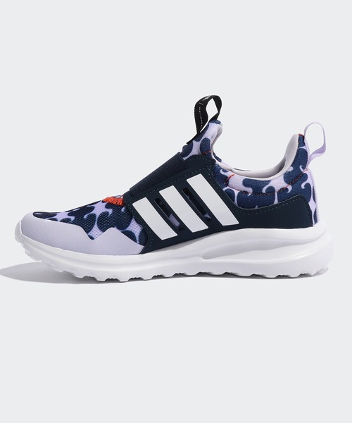 adidas(アディダス)の「アクティブライド 2.0 マリメッコ スポーツ ランニング スリッポン / Activeride 2.0 Marimekko Sport Running Slip-On / ランニングシューズ / アディダス(キッズ/子供用)(スニーカー・キッズ・パープル/オレンジ・22.5cm/23.5cm/24.5cm/18cm/23.0cm/24.0cm/25.0cm/22.0cm/17.0cm/19.0cm/20.0cm/21.0cm)」の4枚目の写真