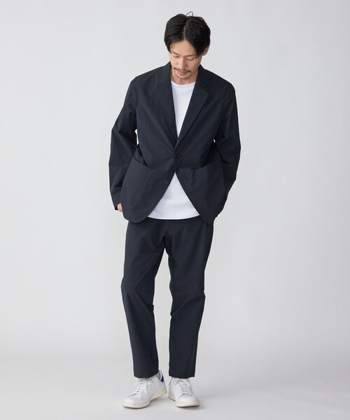 SHIPS(シップス)の「SHIPS:〈撥水/ストレッチ/手洗い可能〉小松マテーレ イージーパンツ (セットアップ対応)(チノパンツ・メンズ・ブラック/ブラウン・SMALL/MEDIUM/LARGE/X-LARGE)」の7枚目の写真