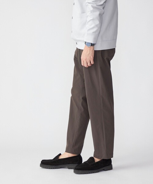 SHIPS(シップス)の「SHIPS:〈撥水/ストレッチ/手洗い可能〉小松マテーレ イージーパンツ (セットアップ対応)(チノパンツ・メンズ・ブラック/ブラウン・SMALL/MEDIUM/LARGE/X-LARGE)」の12枚目の写真