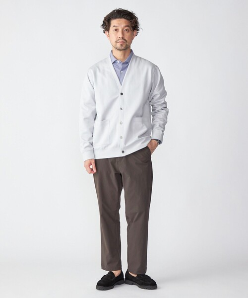 SHIPS(シップス)の「SHIPS:〈撥水/ストレッチ/手洗い可能〉小松マテーレ イージーパンツ (セットアップ対応)(チノパンツ・メンズ・ブラック/ブラウン・SMALL/MEDIUM/LARGE/X-LARGE)」の15枚目の写真