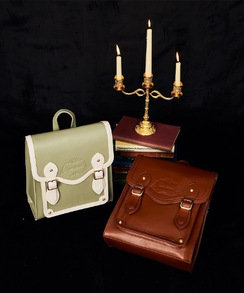 axes femme(アクシーズファム)の「型押しサッチェルバッグ(ショルダーバッグ・レディース・ブラック/グリーン/ブラウン系その他・FREE)」の4枚目の写真