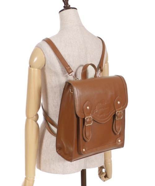 axes femme(アクシーズファム)の「型押しサッチェルバッグ(ショルダーバッグ・レディース・ブラック/グリーン/ブラウン系その他・FREE)」の14枚目の写真