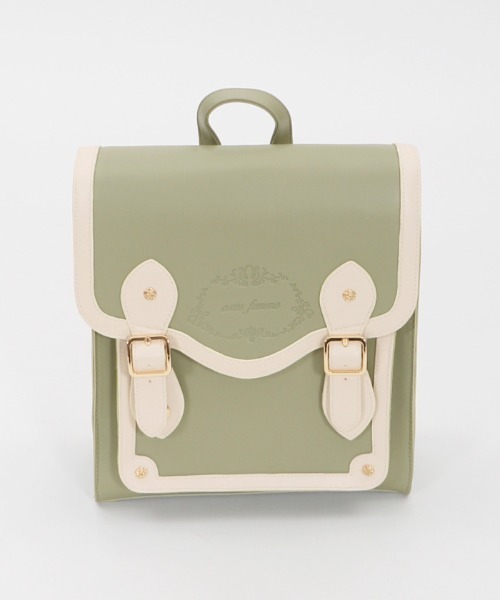 axes femme(アクシーズファム)の「型押しサッチェルバッグ(ショルダーバッグ・レディース・ブラック/グリーン/ブラウン系その他・FREE)」の19枚目の写真