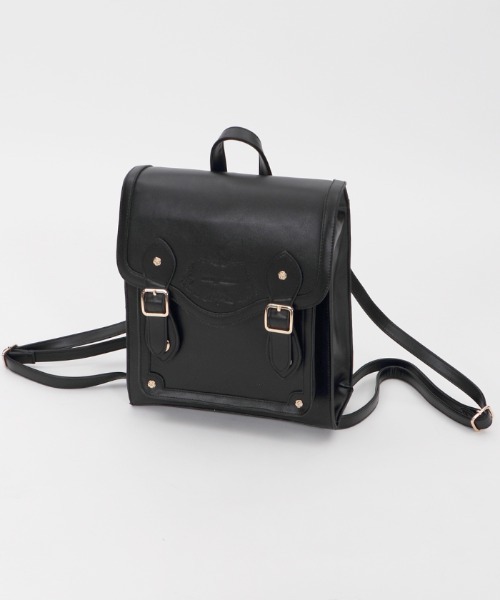 axes femme(アクシーズファム)の「型押しサッチェルバッグ(ショルダーバッグ・レディース・ブラック/グリーン/ブラウン系その他・FREE)」の8枚目の写真