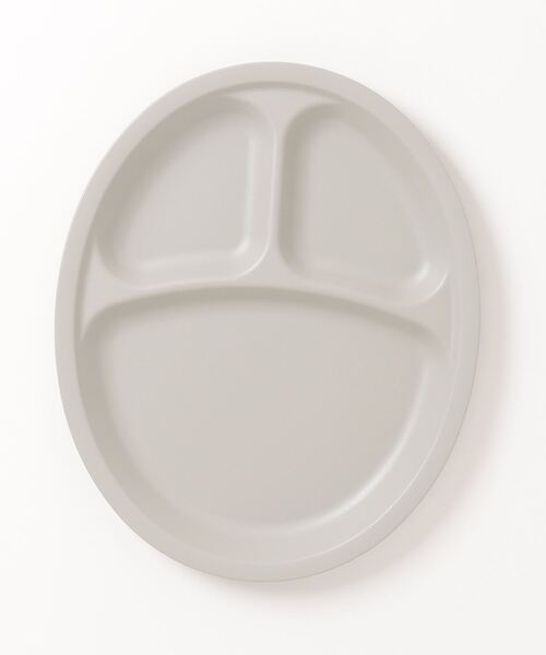 JACKSON MATISSE（ジャクソンマティス）の「【JACKSON MATISSE】ジャクソンマティス/ TRIBECA PLAWARE×JM - OVAL LUNCH PLATE -（食器・メンズ・イエロー/グレー・ONE SIZE）」の4枚目の写真
