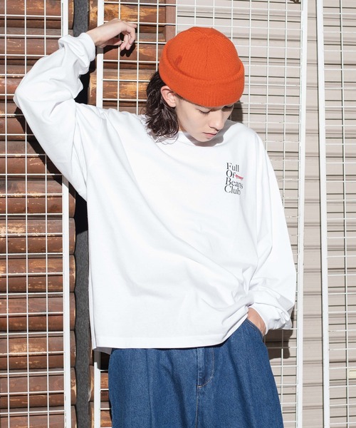 WEGO（ウィゴー）の「WEGO/ヘビーウエイト イラストロンT（Tシャツ/カットソー・メンズ・サックスブルー/ホワイト系その他/スミクロ/ホワイト・LARGE/MEDIUM）」の7枚目の写真