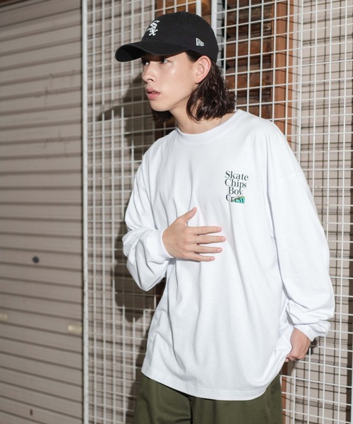 WEGO（ウィゴー）の「WEGO/ヘビーウエイト イラストロンT（Tシャツ/カットソー・メンズ・サックスブルー/ホワイト系その他/スミクロ/ホワイト・LARGE/MEDIUM）」の16枚目の写真