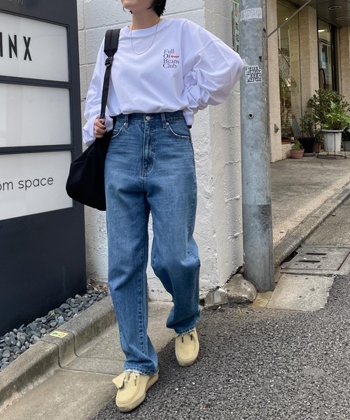 WEGO（ウィゴー）の「WEGO/ヘビーウエイト イラストロンT（Tシャツ/カットソー・メンズ・サックスブルー/ホワイト系その他/スミクロ/ホワイト・LARGE/MEDIUM）」の9枚目の写真