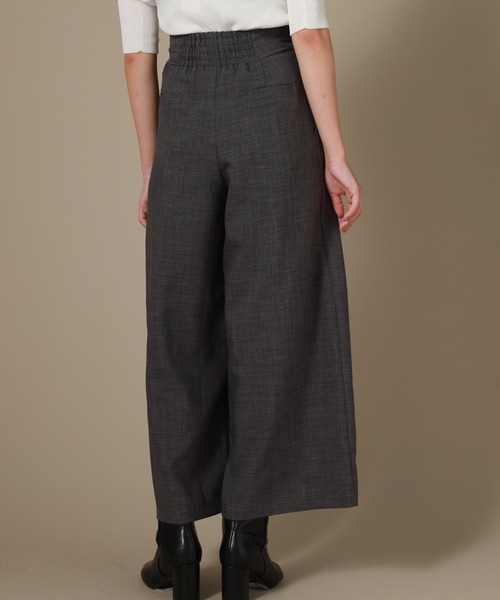 Cheek（チーク）の「ワイドリボンフレアーパンツ（その他パンツ・レディース・ベージュ/ネイビー/ブラウン・SMALL/MEDIUM）」の12枚目の写真