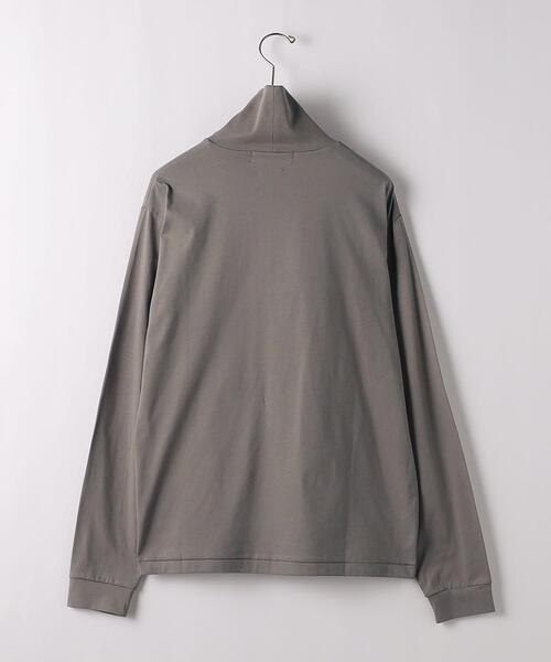 green label relaxing(グリーンレーベルリラクシング)の「SUVIN タートルネック 長袖 カットソー(Tシャツ/カットソー・メンズ・ホワイト/ベージュ/ダークグレー・S/M/L/XL)」の13枚目の写真