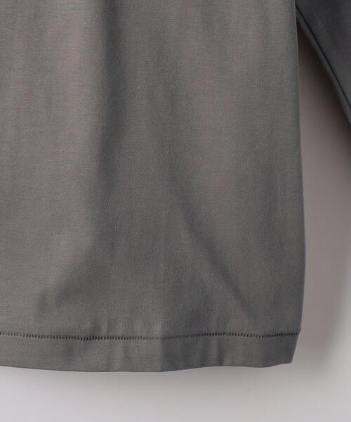 green label relaxing(グリーンレーベルリラクシング)の「SUVIN タートルネック 長袖 カットソー(Tシャツ/カットソー・メンズ・ホワイト/ベージュ/ダークグレー・S/M/L/XL)」の7枚目の写真