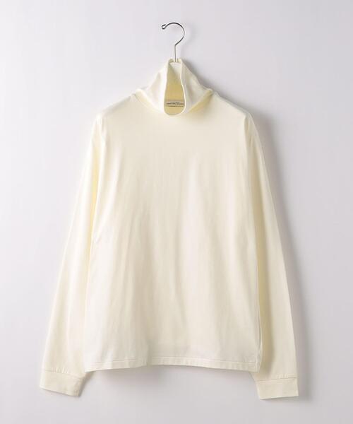 green label relaxing(グリーンレーベルリラクシング)の「SUVIN タートルネック 長袖 カットソー(Tシャツ/カットソー・メンズ・ホワイト/ベージュ/ダークグレー・S/M/L/XL)」の21枚目の写真