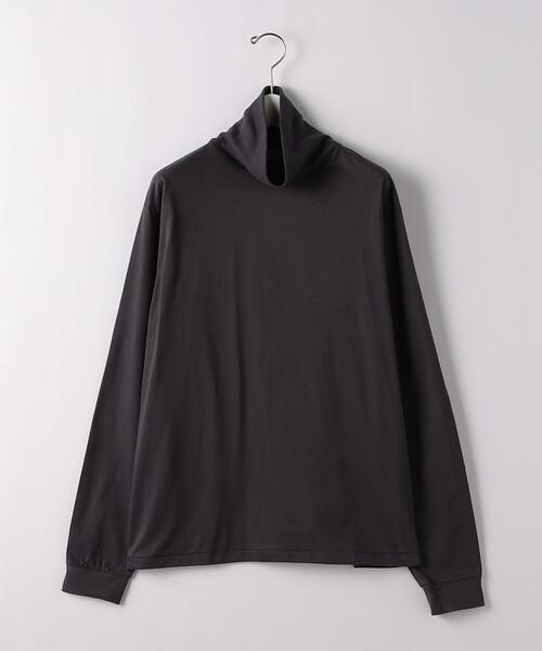 green label relaxing(グリーンレーベルリラクシング)の「SUVIN タートルネック 長袖 カットソー(Tシャツ/カットソー・メンズ・ホワイト/ベージュ/ダークグレー・S/M/L/XL)」の19枚目の写真