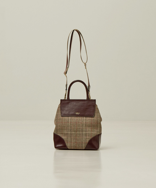 LOWELL things（ロウェル　シングス）の「Stride/TOPハンドル2WAY BAG mini（ショルダーバッグ・レディース・ブラック/ブラウン/ストライプ・フリー）」の20枚目の写真