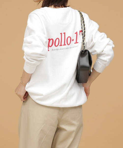 NASA（ナサ）の「NASA/Eagle Rock crew sweat（スウェット・レディース・ホワイト/チャコール・FREE）」の16枚目の写真