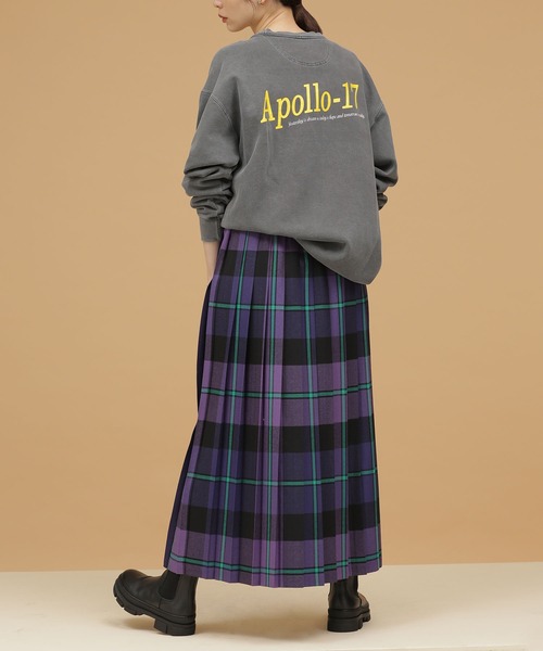 NASA（ナサ）の「NASA/Eagle Rock crew sweat（スウェット・レディース・ホワイト/チャコール・FREE）」の21枚目の写真