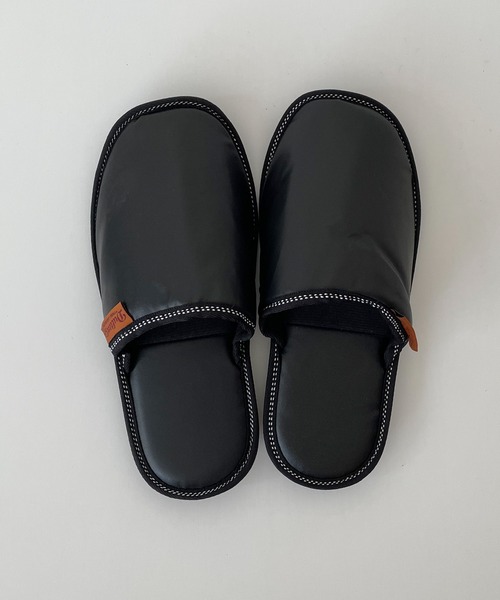CANAL JEAN(キャナルジーン)の「DULTON PU SLIPPERS EV スリッパ(WOMEN)/T20-0226S(ルームシューズ/スリッパ・レディース・ブラック/ネイビー/ブラウン・ONE SIZE)」の7枚目の写真