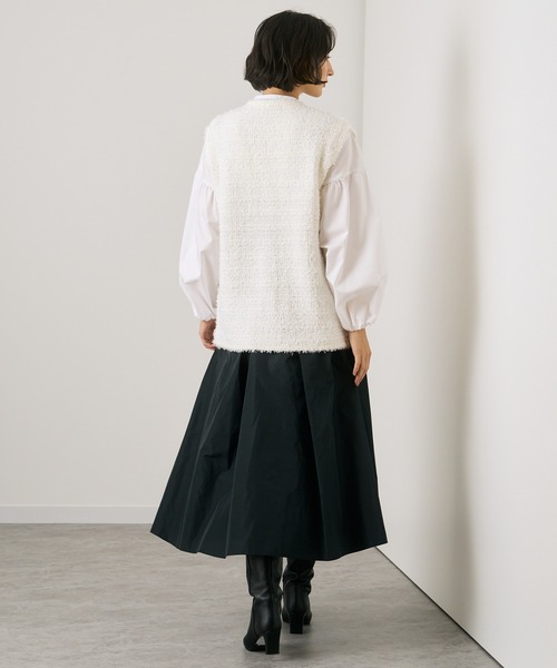 ANAYI（アナイ）の「ツイードニットジレ（ベスト）」 - WEAR