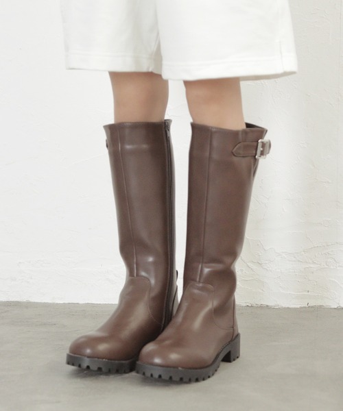 SOROTTO（ソロット）の「ジョッキーブーツ◆（ブーツ・キッズ・ブラック/ブラウン・23.0cm/24.0cm/22.0cm/21.0cm）」の2枚目の写真