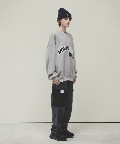 トレーナー スウェット LIBERE リベーレ / MA-1 MK2 SWEAT SHIRTS ビッグシルエットMA-1デザインスウェットシャツ トレ LIBERE トレーナー スウェット リベーレ / MA-1 MK2 SWEAT