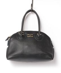 【YOUNG & OLSEN The DRYGOODS STORE】/EMBOSSED LEATHER ZIP BOAT BAG S