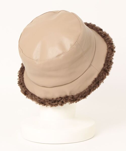 PAGEBOY（ページボーイ）の「ボアMIXバケハ（ハット・レディース・ブラック/モカ・FREE）」の11枚目の写真