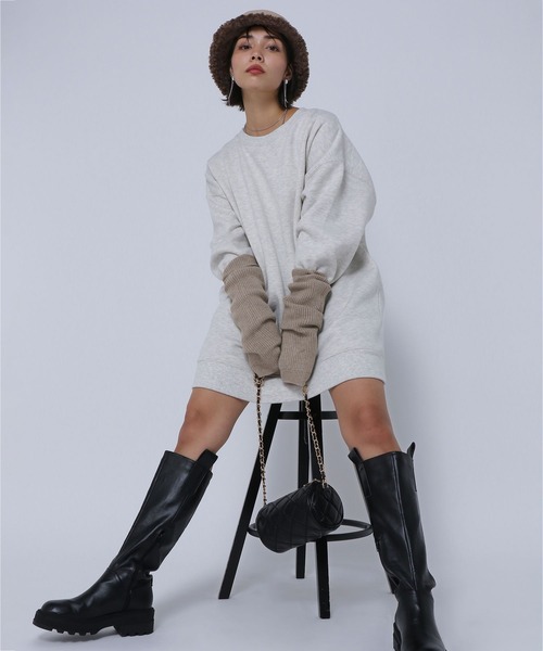 PAGEBOY（ページボーイ）の「ボアMIXバケハ（ハット・レディース・ブラック/モカ・FREE）」の16枚目の写真