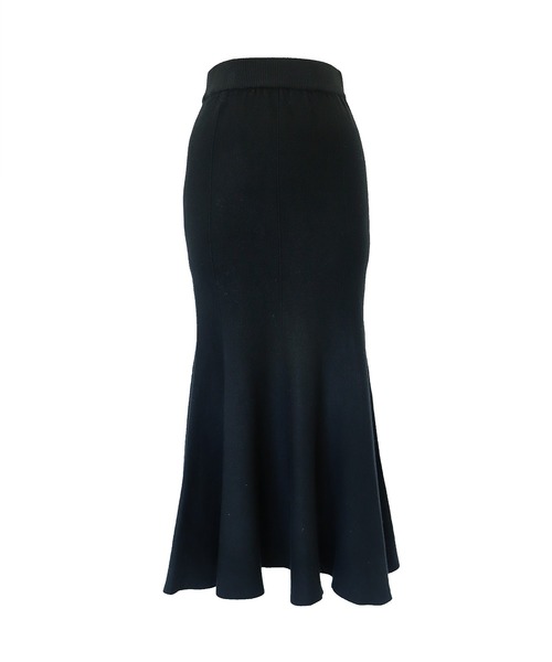 BLUEEAST（ブルーイースト）の「ニットマーメイドスカート（スカート・レディース・ブラック/ベージュ/グレー/グリーン/アイボリー・MEDIUM）」の15枚目の写真