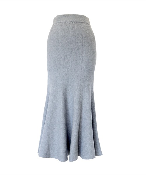 BLUEEAST（ブルーイースト）の「ニットマーメイドスカート（スカート・レディース・ブラック/ベージュ/グレー/グリーン/アイボリー・MEDIUM）」の16枚目の写真