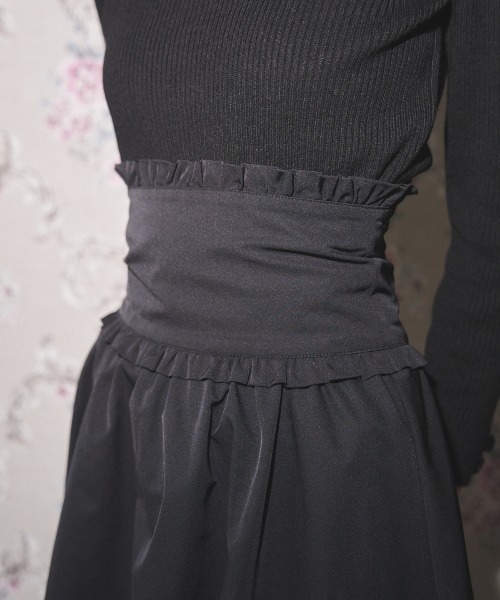 スカート miro amurette melody volume skirt(black) 安く 買うファッション - Miro amurette melody volume skirt black