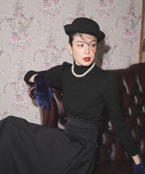 MIRO AMURETTE(ミロアミュレット)の「lady flare skirt(スカート・レディース・ブラック・SMALL/MEDIUM)」の9枚目の写真