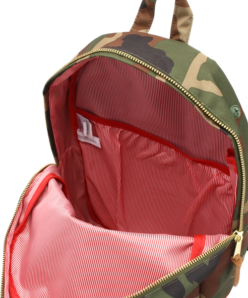 Herschel Supply(ハーシェルサプライ)の「【Herschel】 Settlement(バックパック/リュック・レディース・カモフラージュ/ブラック/ネイビー/ホワイト・ONE SIZE)」の8枚目の写真