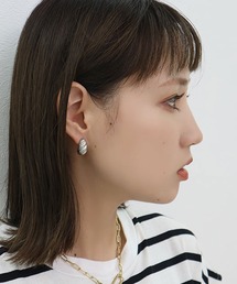 プチカーブピアス