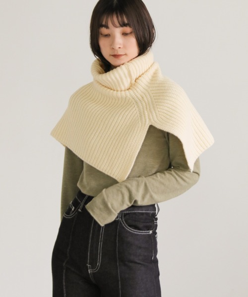 ハイネックつけ襟ニット（付け襟）｜select MOCA（セレクトモカ）の