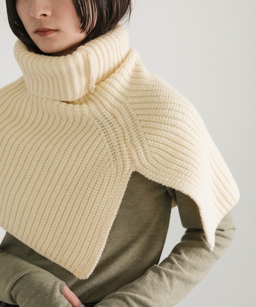 ハイネックつけ襟ニット（付け襟）｜select MOCA（セレクトモカ）の