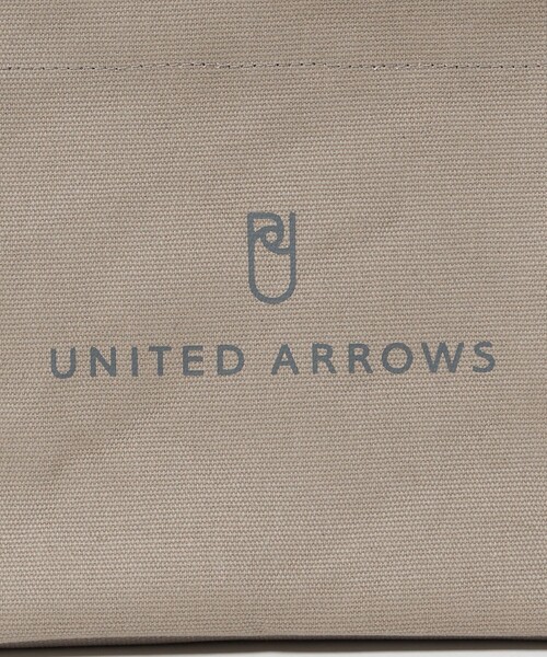 UNITED ARROWS(ユナイテッドアローズ)の「ロゴ トートバッグ S(トートバッグ・レディース・グレー/オフホワイト/ブラック/オリーブ/ベージュ/ダークグレー・FREE)」の14枚目の写真
