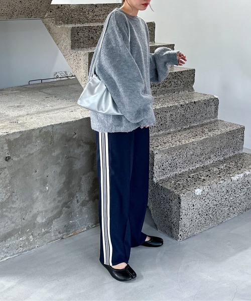 ハンドウォッシャブル】ゴマジャガードビッグニット（ニット