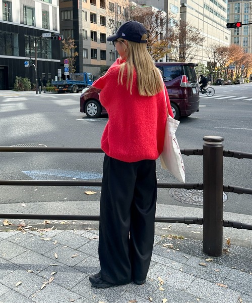 セール】【ハンドウォッシャブル】ゴマジャガードビッグニット（ニット