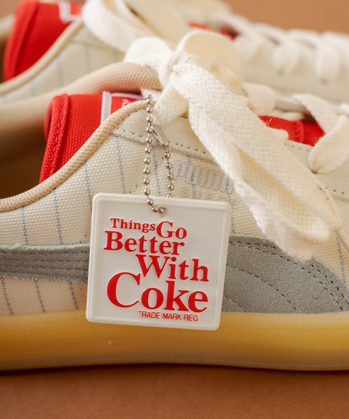 PUMA（プーマ）の「【PUMA×CocaCola（プーマ×コカ・コーラ）】 SUEDEスニーカー（スニーカー）」 WEAR